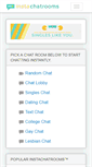 Mobile Screenshot of instachatrooms.com